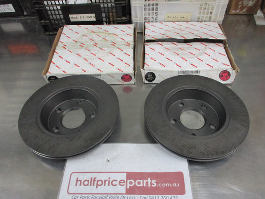 RDA Rear Disc Rotors Standard (Pair) Suits Audi S8 4.2Ltr New Part