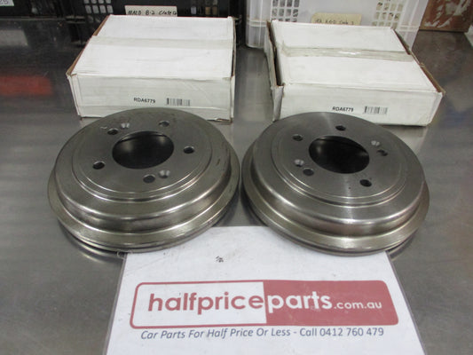 RDA Rear Brake Drum Suits Kia Soul AM 1.6 Ltr (Sold As Pair Only) New Part