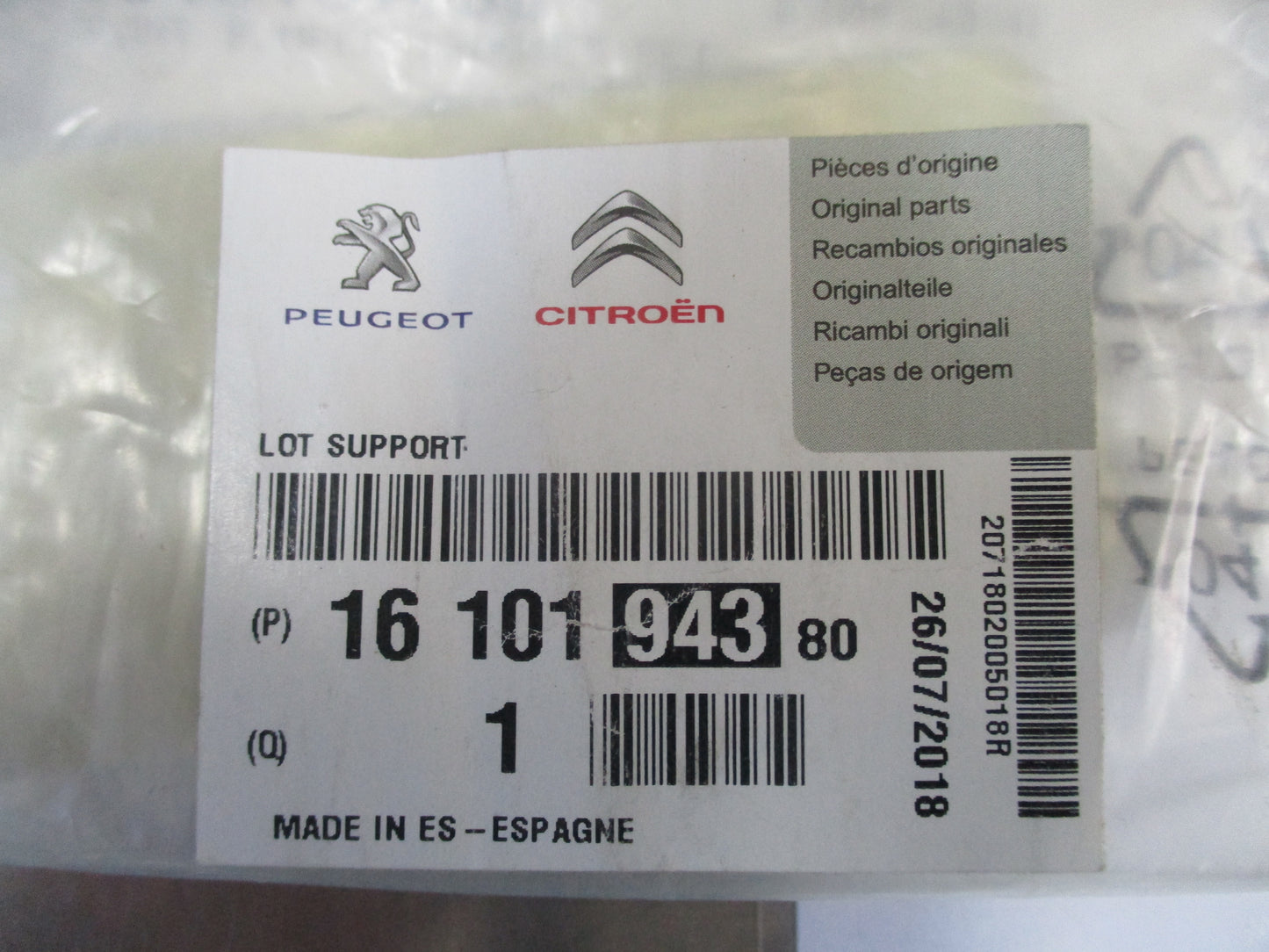 Citroen C4 Picasso Genuine Left & Right Fog Light Brackets New Part