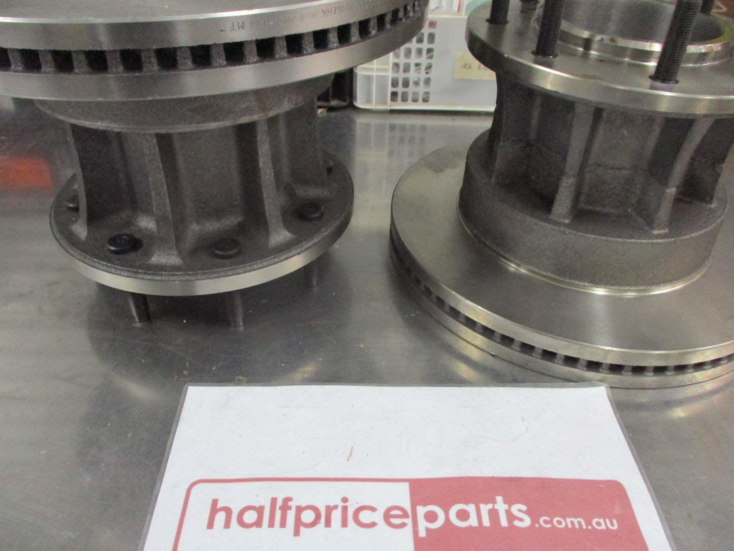 RDA Front Disc Brake Rotors With Hub Suits Ford F-350 2WD DRW 7.3Ltr New Part