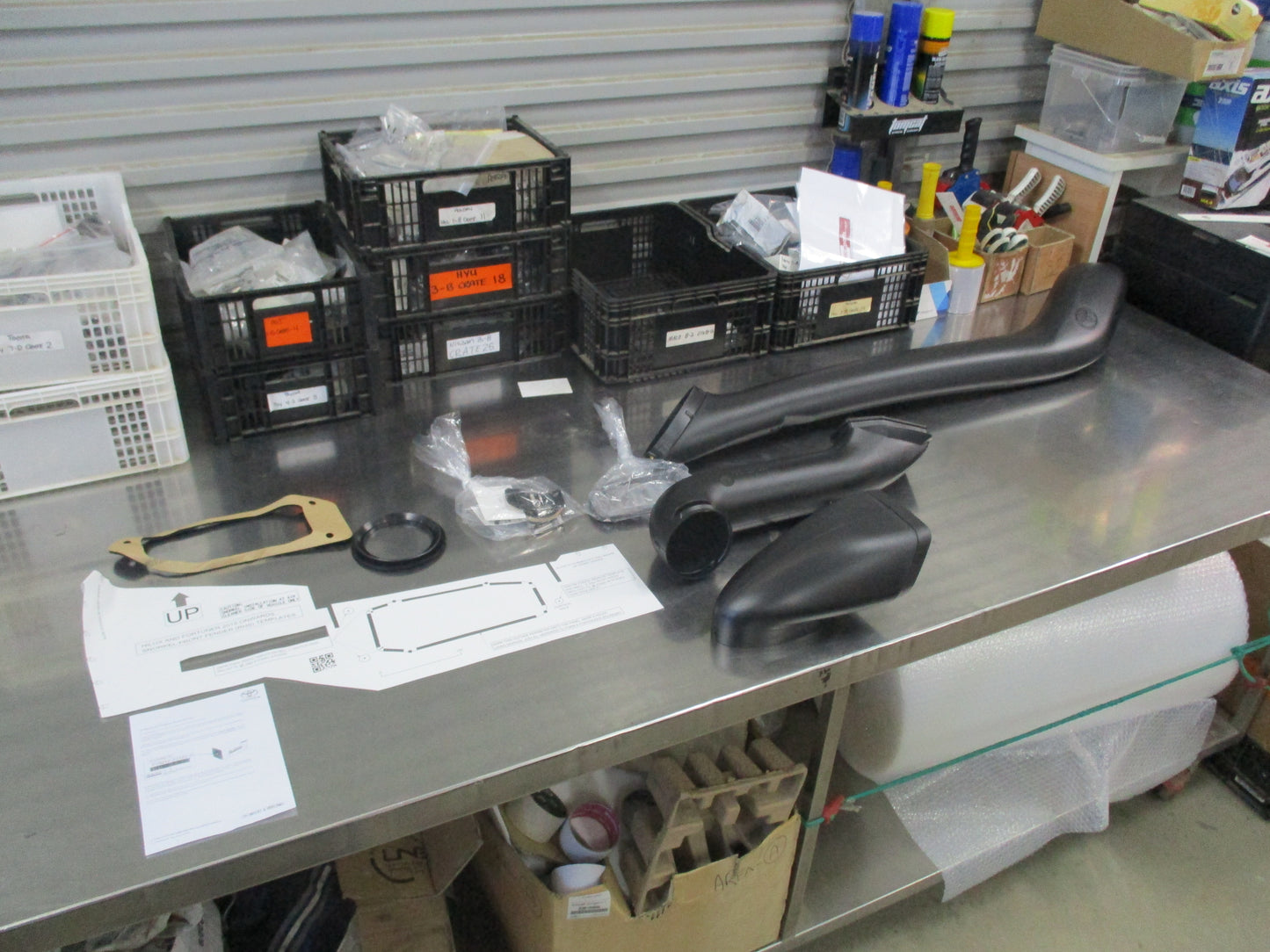 Toyota Hilux SR5 Genuine 'Wide Body Type' Snorkel Kit New Part