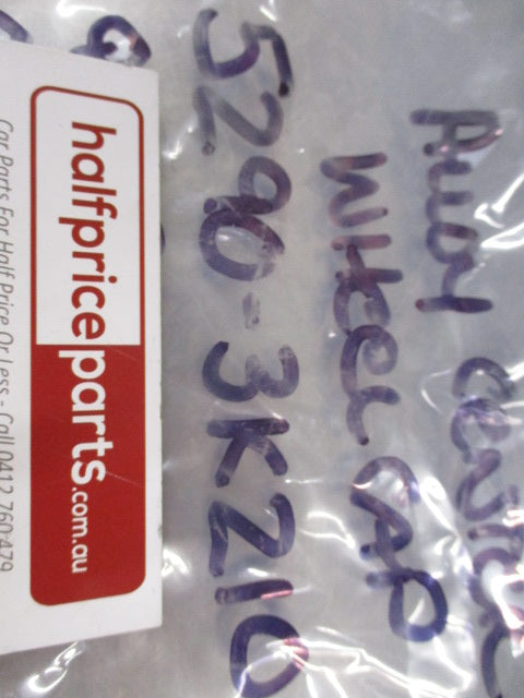 Hyundai Santa Fe Genuine Chrome And Black Alloy Wheel Center Cap New Part