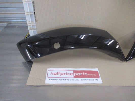 Ford Ranger PX XLT/Wildtrak Genuine Front Flare Extension Pair With Sensor Hole (Shadow Black) New Part