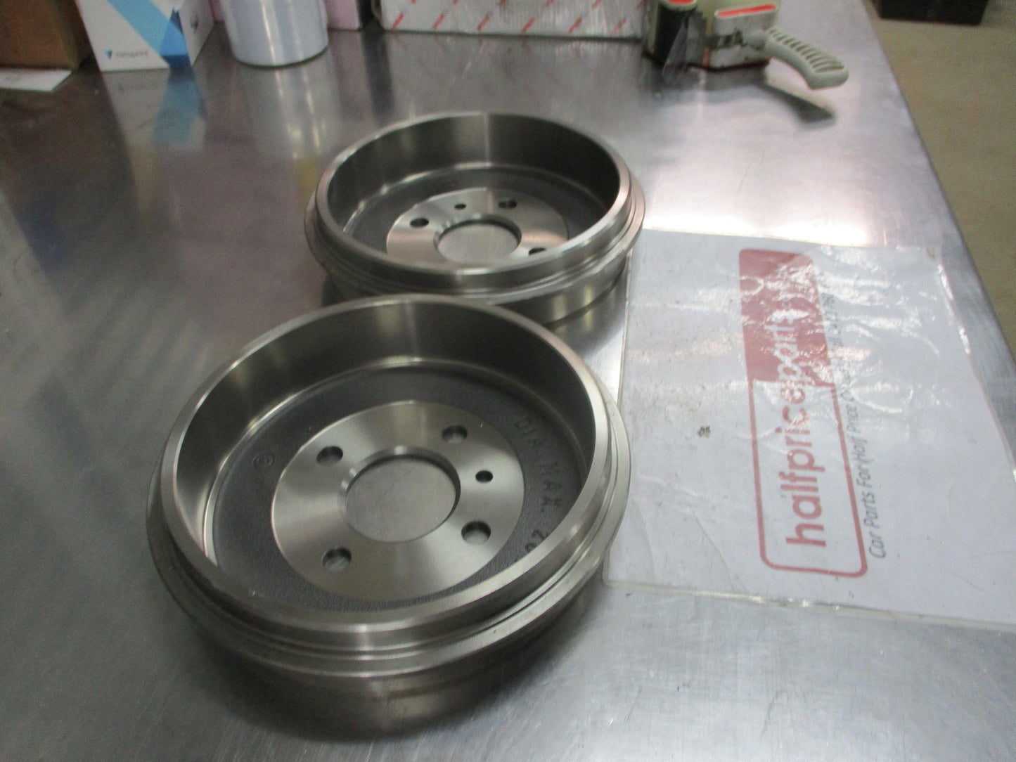 RDA Rear Brake Drums (Pair) Suits Volvo 440/460/GLT/GLE New Part