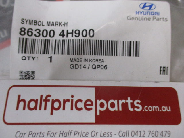 Hyundai iLoad iMax Genuine Rear Tail Gate Emblem New Part