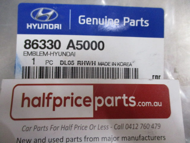 Hyundai I30 GD Genuine Rear Boot/Hatch Chrome Emblem New Part