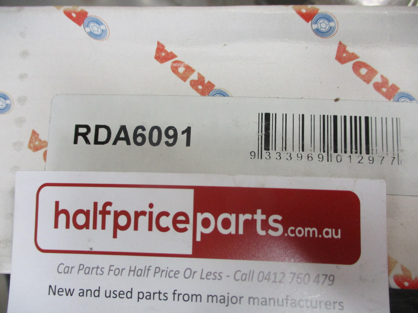 RDA Rear Brake Drum (Single) Suits Lada Samara New Part