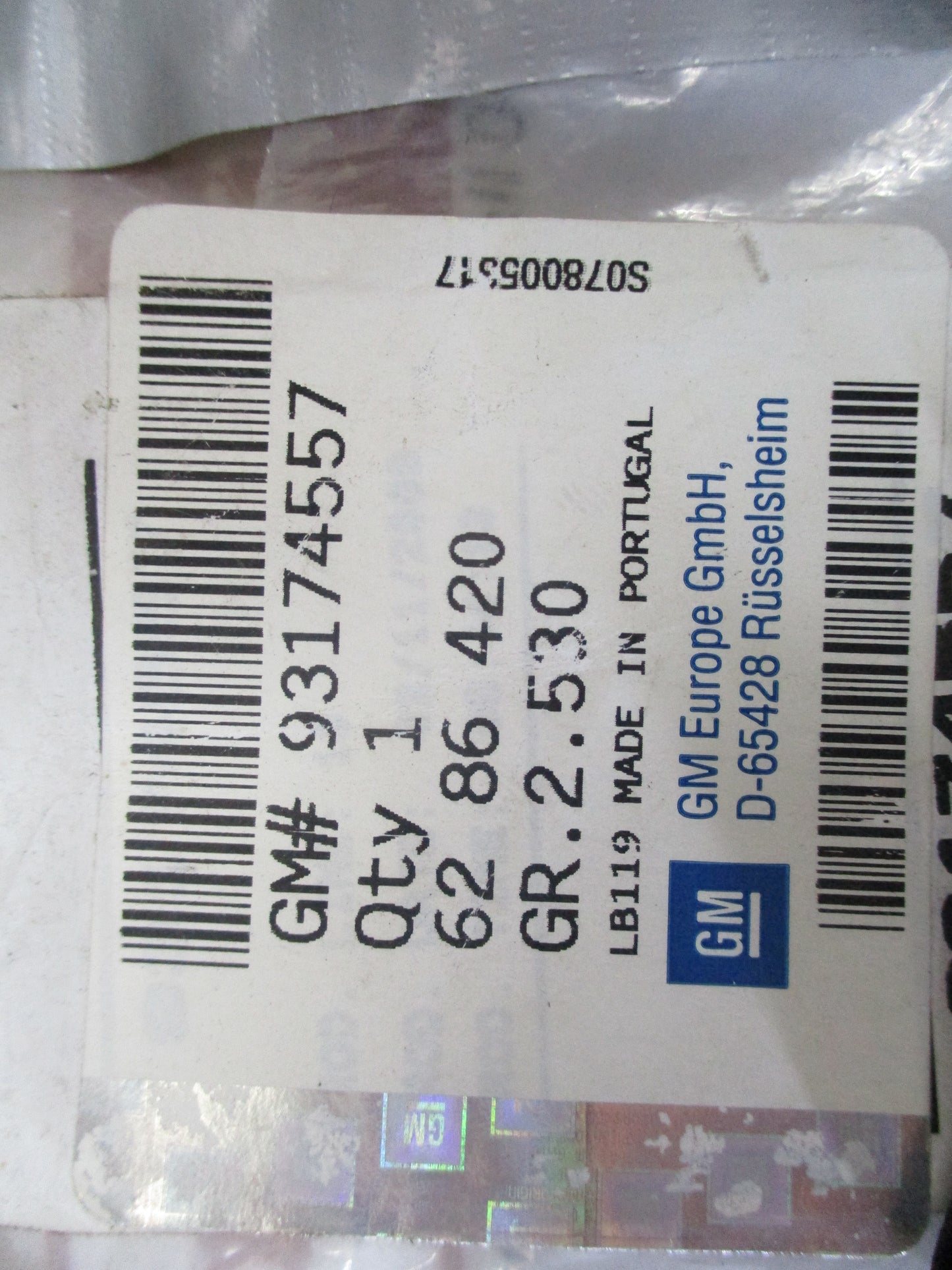 Holden Astra / Vectra Genuine Coolant Temperature Sensor Wiring Harness New Part