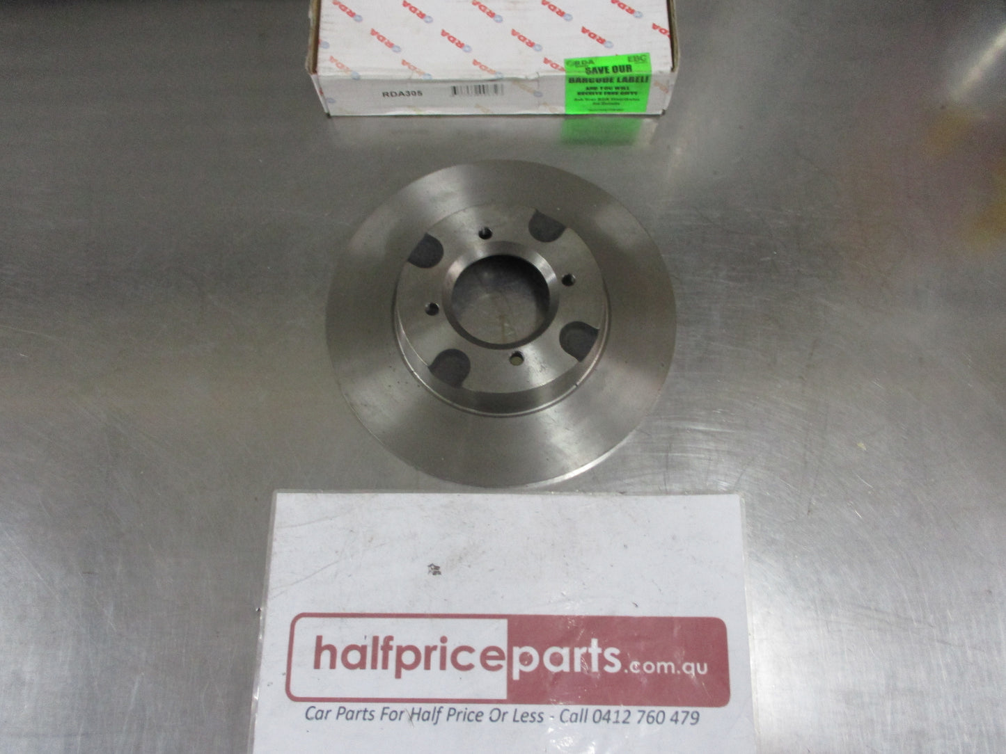 RDA Front Disc Rotor Single Suits Nissan Pulsar N10 New Part