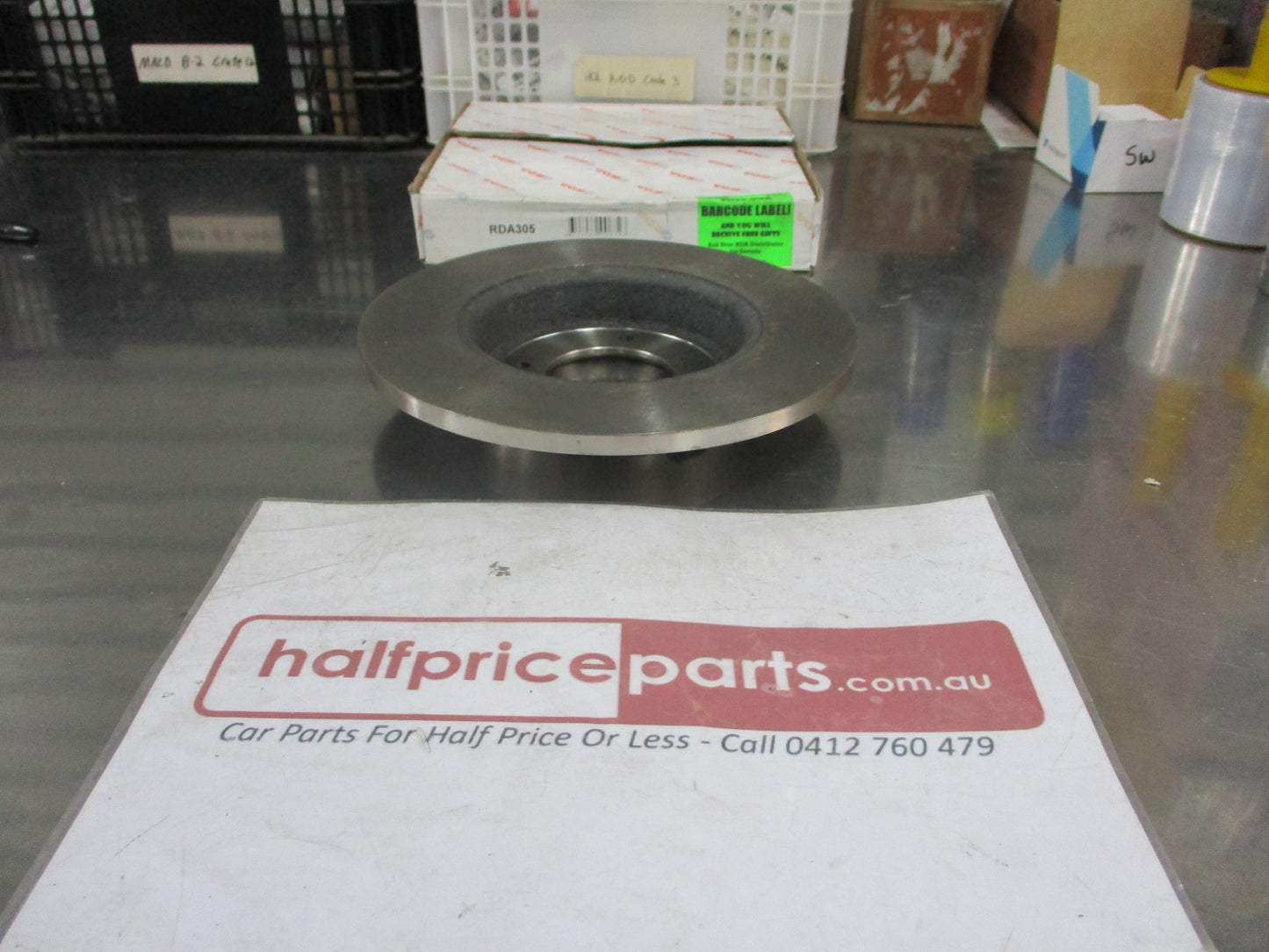 RDA Front Disc Rotor Single Suits Nissan Pulsar N10 New Part