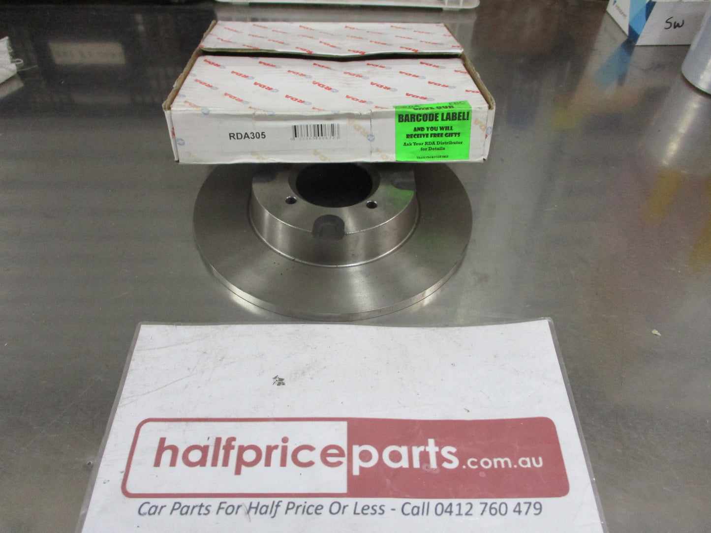 RDA Front Disc Rotor Single Suits Nissan Pulsar N10 New Part
