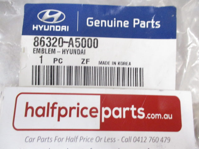 Hyundai I30 Genuine Chrome Rear Hatch Emblem New Part