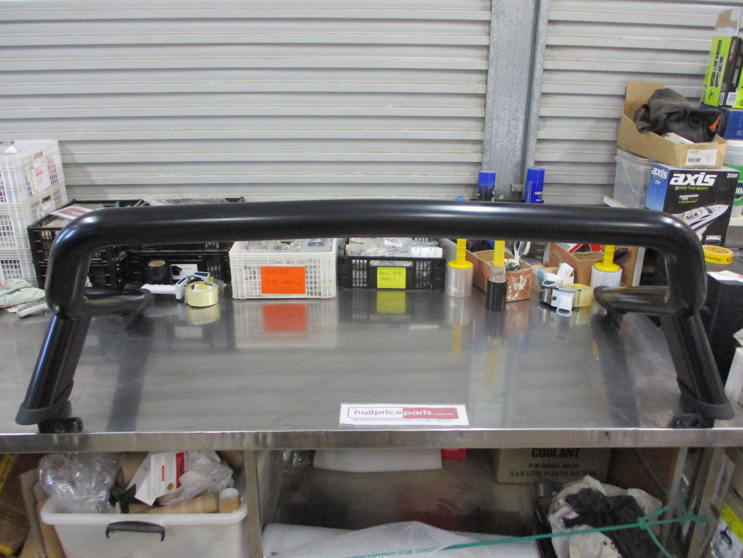 Toyota Hilux SR5 Dual Cab Genuine (Black) Alloy Sports Bar New Part