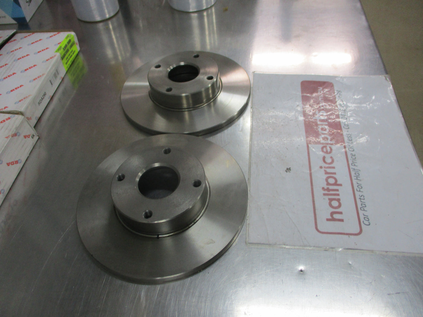 RDA Front Disc Brake Rotors (Pair) Suits Daihatsu Charade G11 New Part
