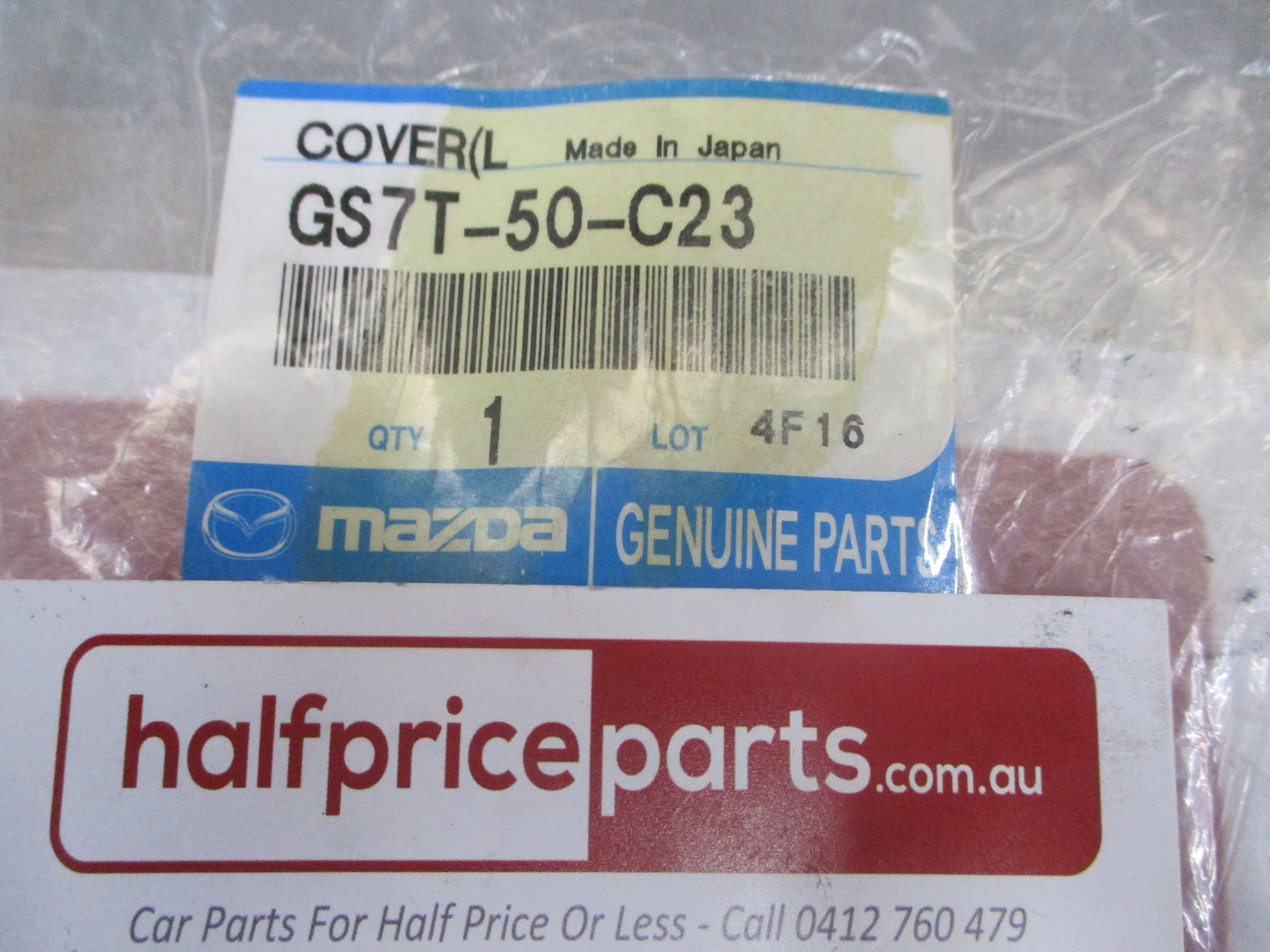 Mazda 6 Genuine Front Left Hand Bumper Chrome Grille Molding New Part