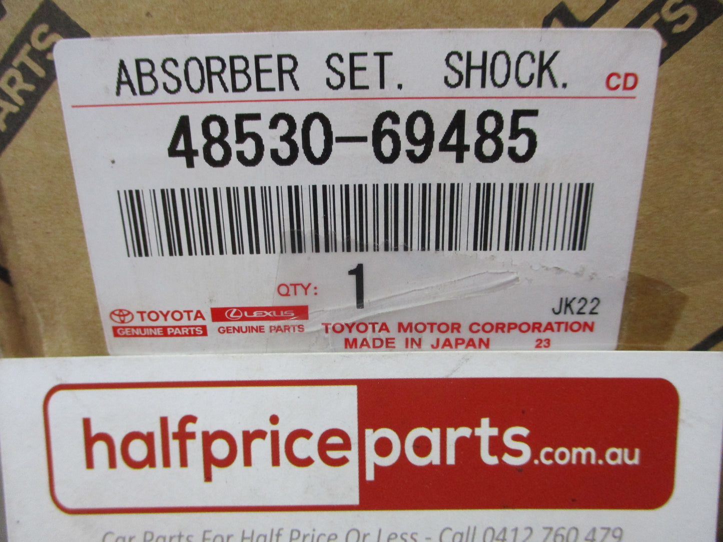 Toyota Prado 120 Genuine Rear Shock Absorber New Part