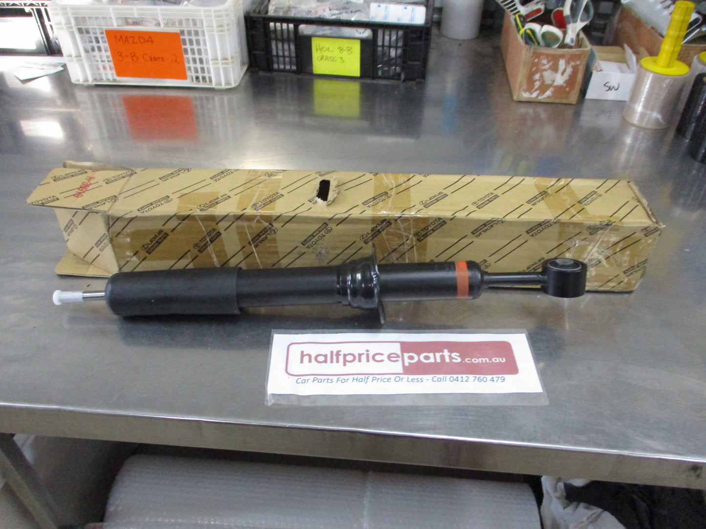 Toyota Landcruiser Prado 120 Series Genuine Front Shock With Sensor New Part