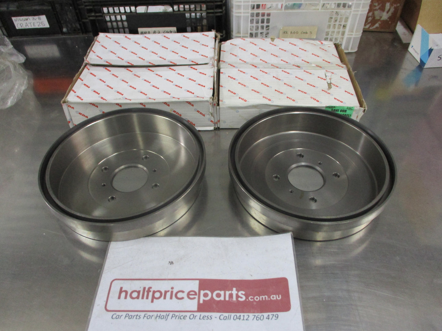 RDA Rear Brake Drum (Pair) Suits Serena AC23 New Part