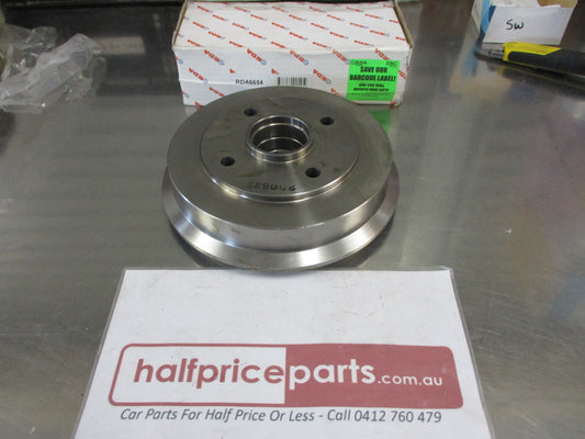 RDA Rear Brake Drum (Single) Suits Hyundai Lantra New Part