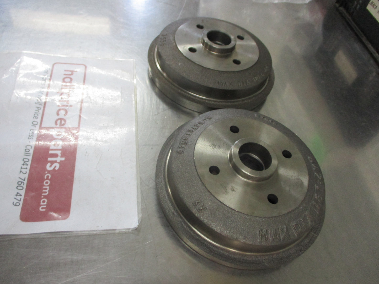 RDA Rear Brake Drum (Pair) Suits Holden RB Gemni New Part