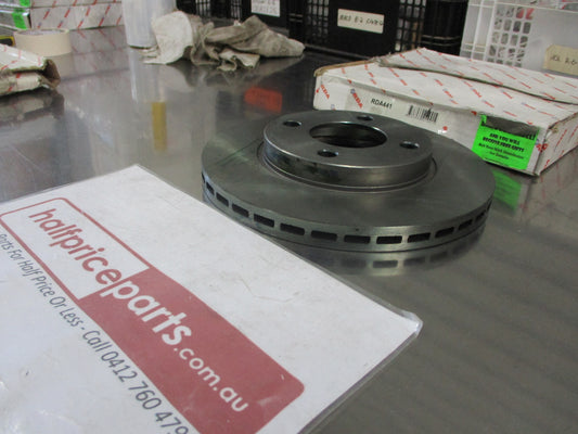 RDA Front Disc Brake Rotor (Single) Standard Suits Audi 100 New Part