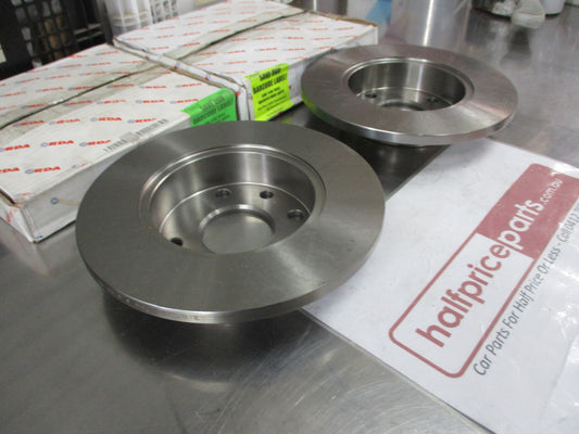 RDA Front Disc Brake Rotors (Pair) Standard Suits Holden RB Gemini FWD New Part