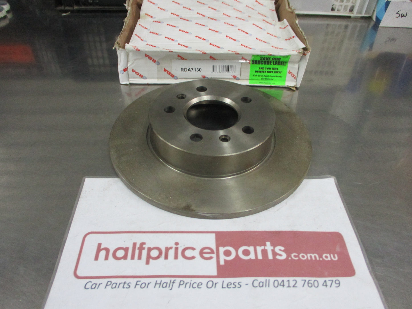 RDA Rear Disc Brake Rotor (Single) Renault Laguna V6 New Part