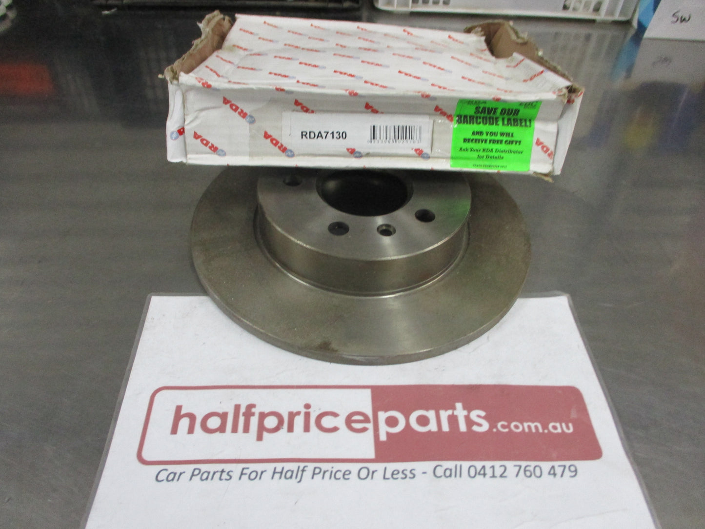 RDA Rear Disc Brake Rotor (Single) Renault Laguna V6 New Part
