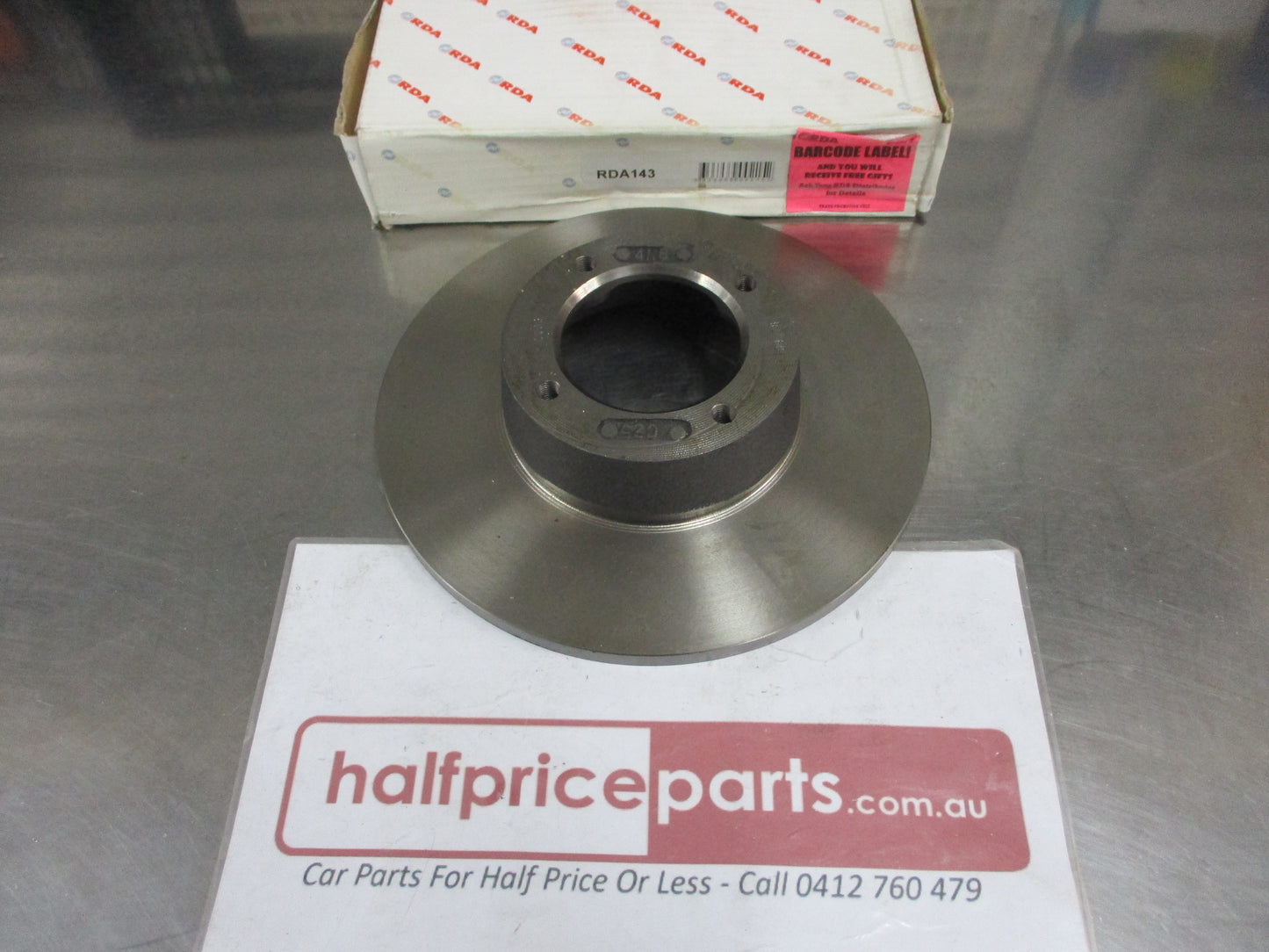 RDA Front Disc Brake Rotor (Single) Suits Toyota Corona New Part