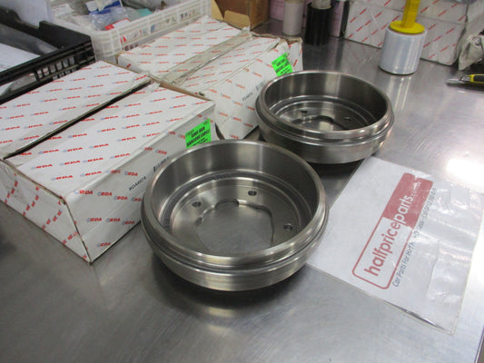 RDA Rear Brake Drums (Pair) Suits Ford Transit New Part