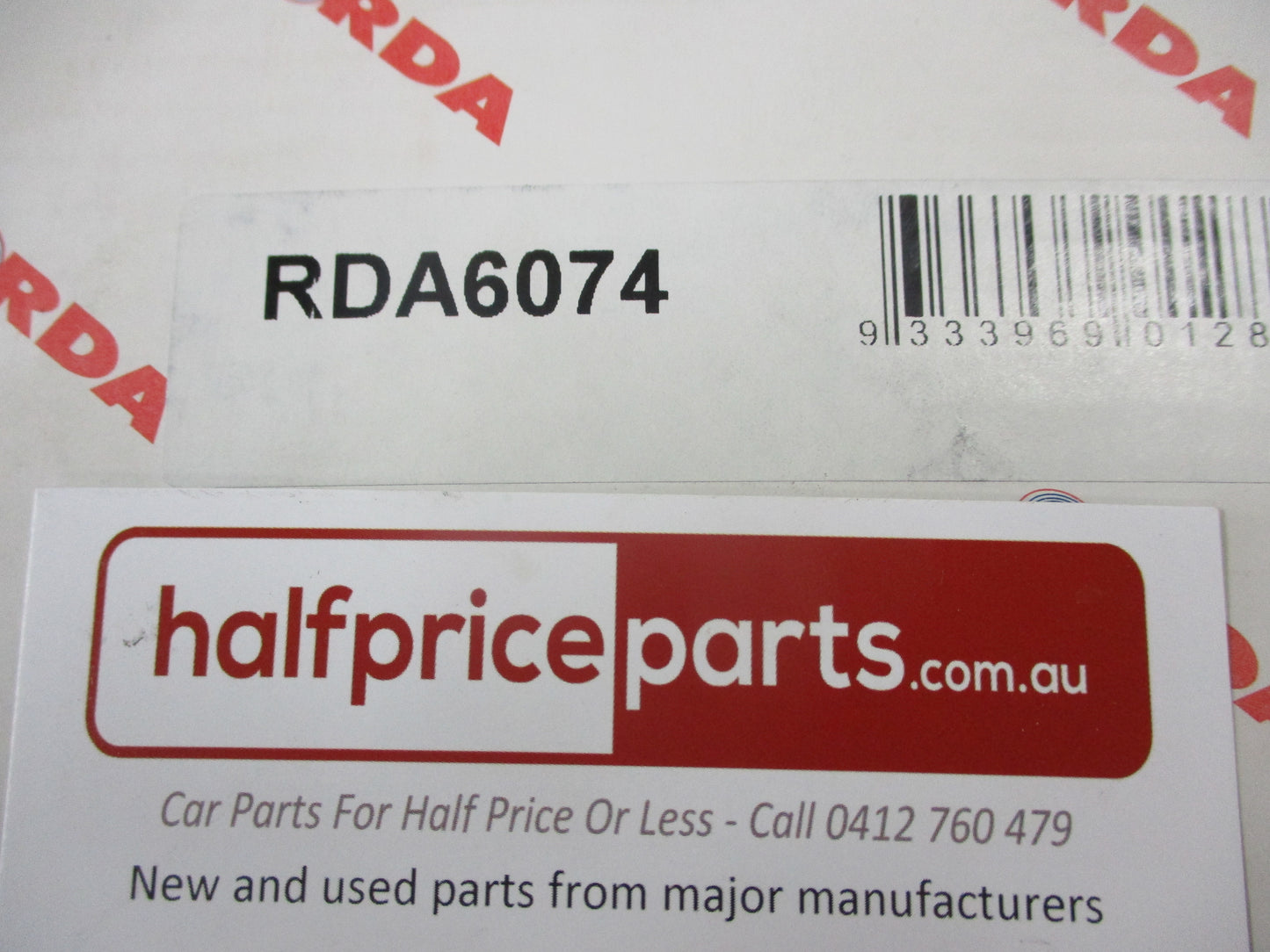 RDA Rear Brake Drums (Pair) Suits Ford Transit New Part