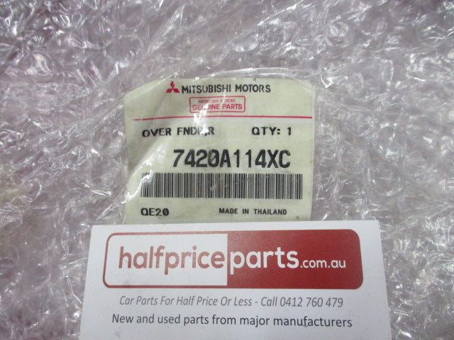 Mitsubishi Triton Genuine Right Hand Rear Flare With Fitting Kit (Black) New Part
