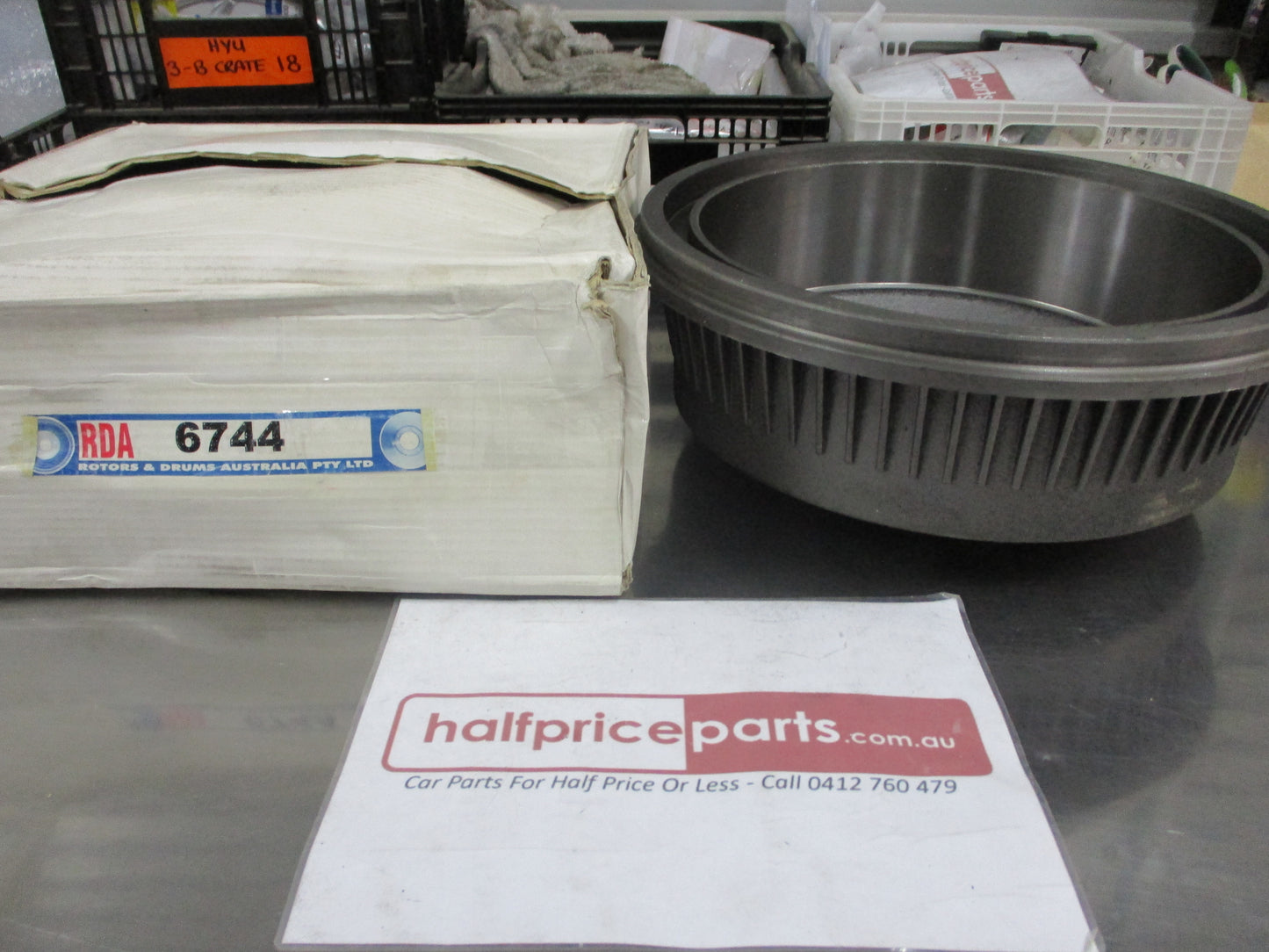 RDA Rear Brake Drum (Single) Suits Chevrolet Suburban 13" New Part