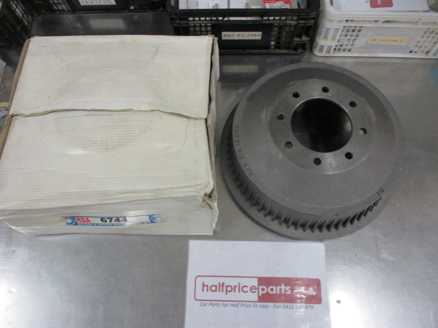 RDA Rear Brake Drum (Single) Suits Chevrolet Suburban 13" New Part