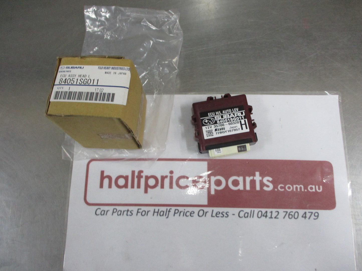 Subaru Forester Genuine ECU Head Light Assembly New Part