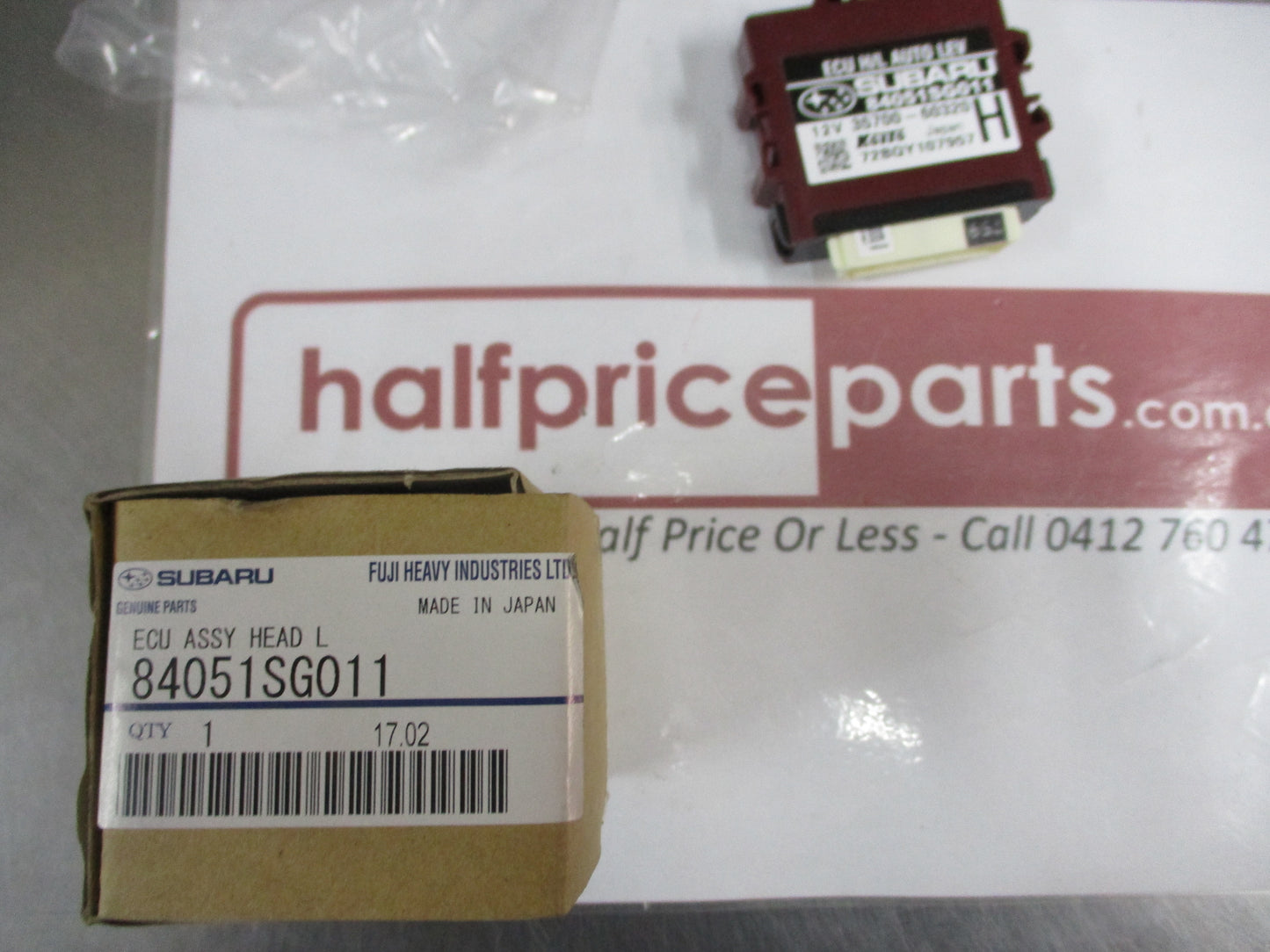 Subaru Forester Genuine ECU Head Light Assembly New Part