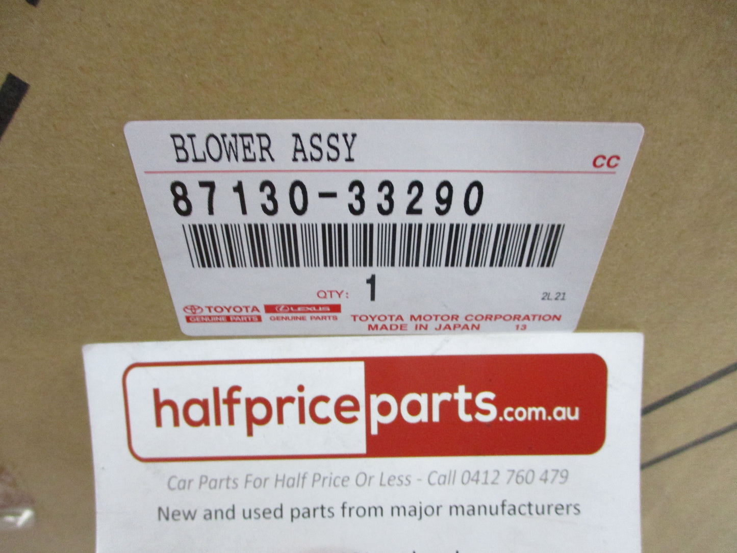 Toyota Camry/Rav4 Genuine Blower Motor Assembly New Part