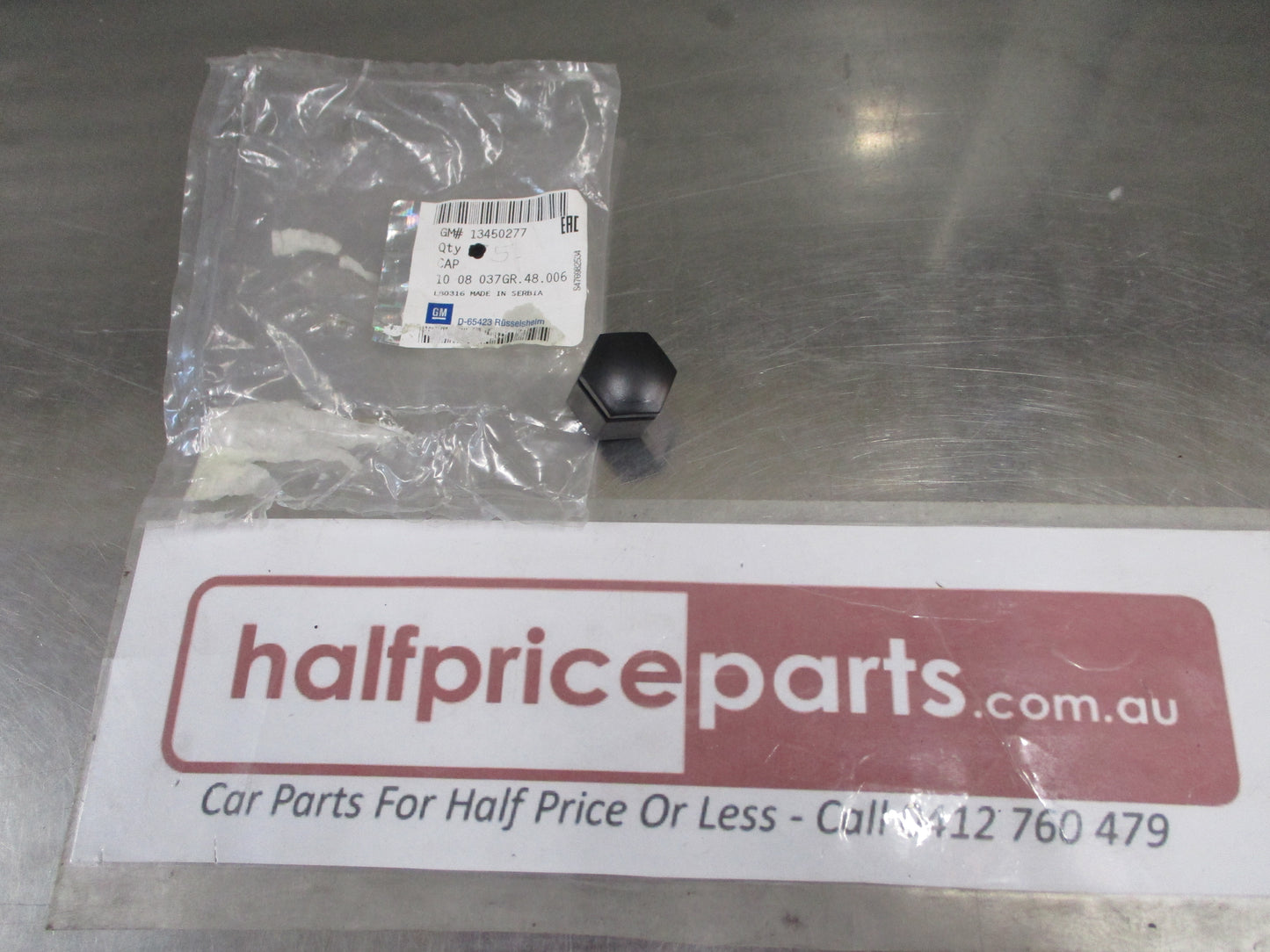 Holden ZB Commodore Genuine Wheel Nut Cover (Black) New Part
