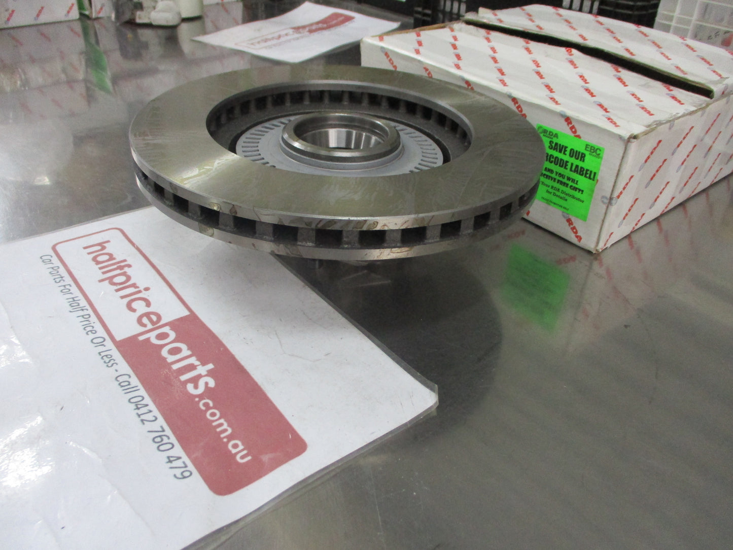 RDA Front Disc Brake Rotors (Single) Standard Suits Ford Thunderbird New Part