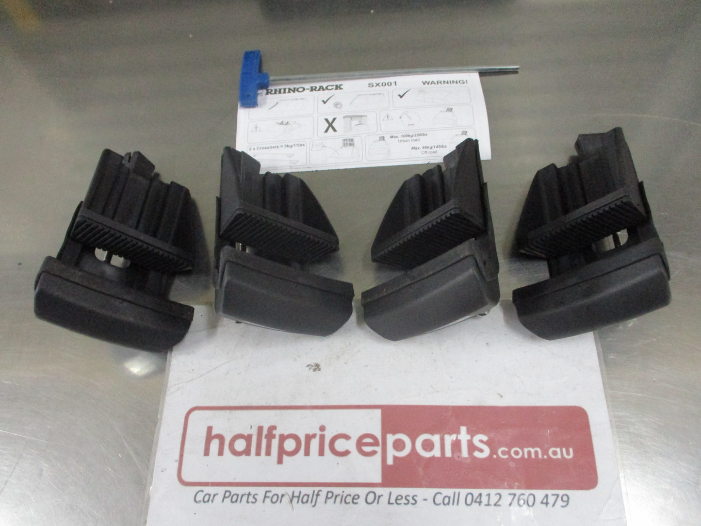 Rhino-Rack Factory Rail Vortex SX 4 Leg Kit New Part