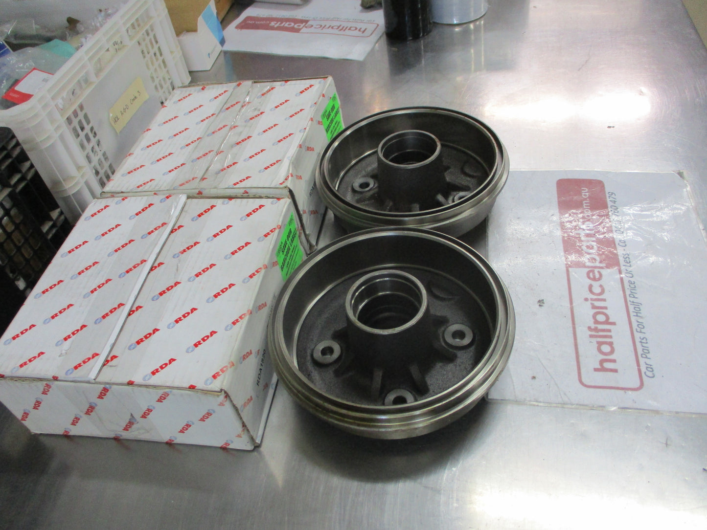 RDA Rear Brake Drum (Pair) Suits Honda Civic New Part