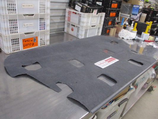 Toyota 200 Series Landcruiser Genuine Rear Carpet Floor Covering (Light Gray) Used Part
