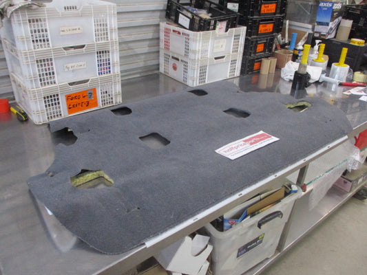 Toyota Landcruiser 200 Series Genuine Rear Carpet Floor Covering (Gray With Backing) New Part