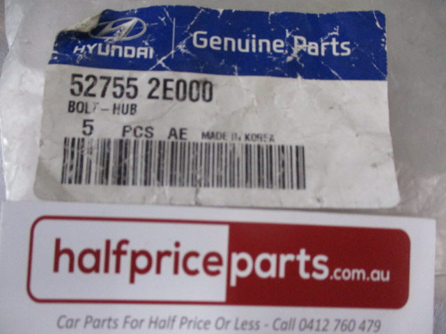Hyundai Various Models Genuine Hub Bolt New Pack of 5 New Part