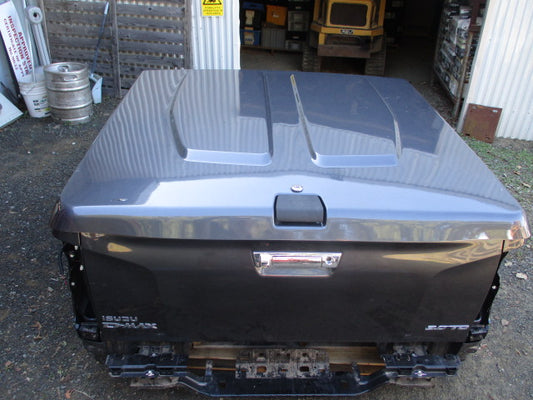 Isuzu D-Max Dual Cab Genuine Grey Mica Tub with Hard Lid/Tub Liner New Part