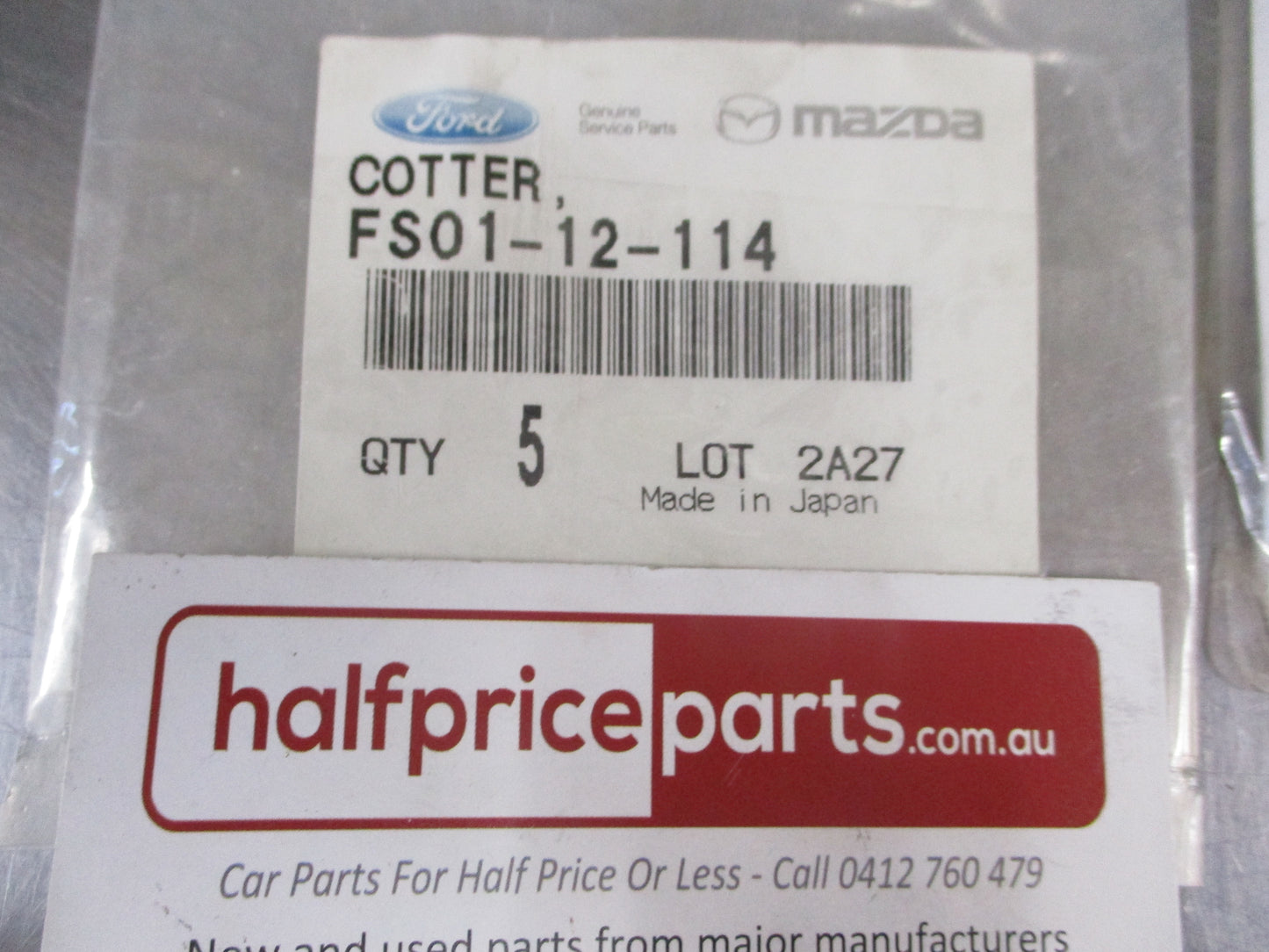 Mazda Protege-626-MX-6 Genuine Cotter Valve In New Part
