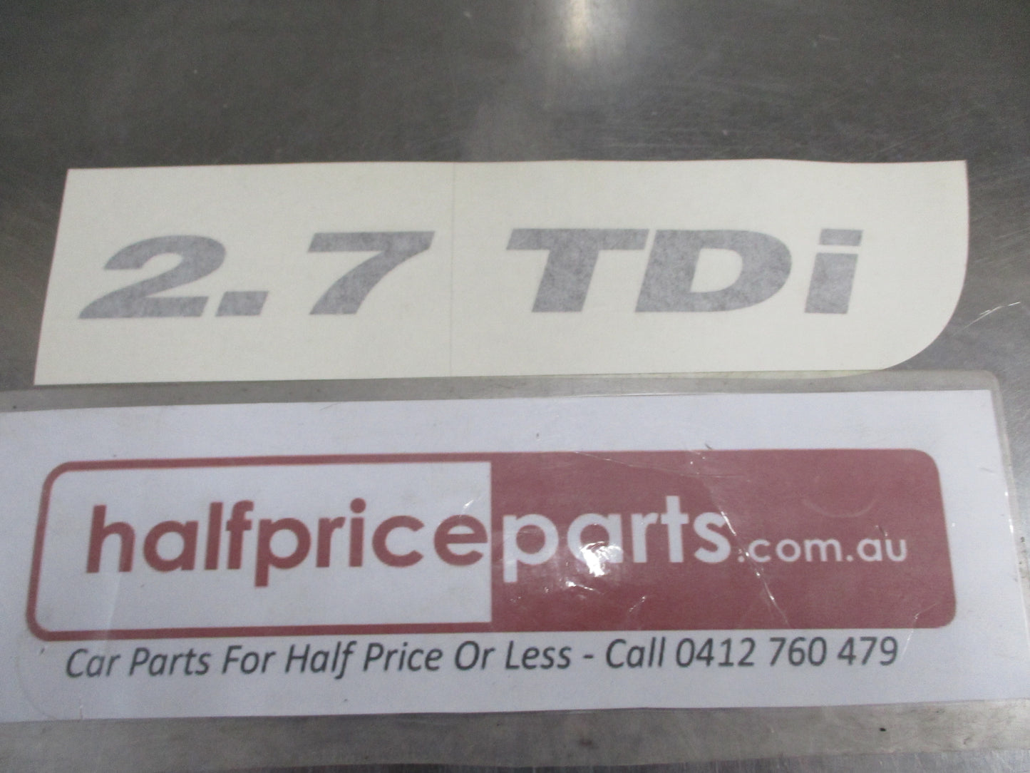 Nissan Terrano 2.7 TDI Genuine Rear Emblem New Part