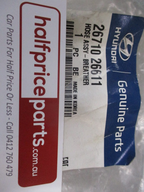 Hyundai Accent Genuine Engine Breather Hose Assembly New Part