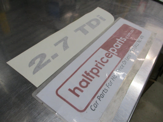 Nissan Terrano 2.7 TDI Genuine Rear Emblem New Part