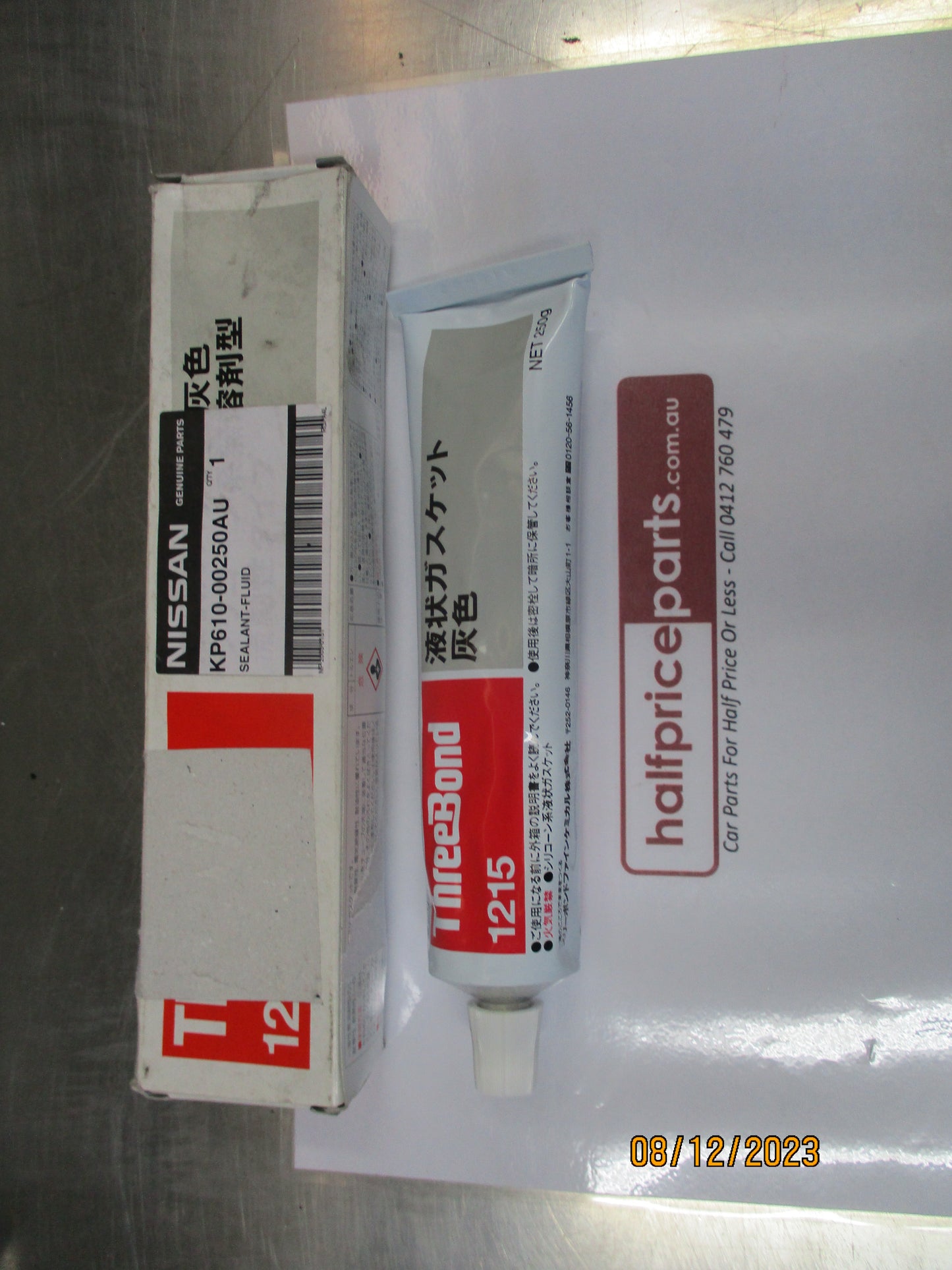 Nissan Genuine Grey Silicone Gasket Sealant 250g New Part